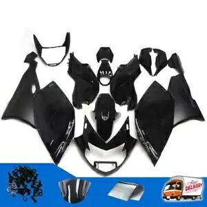 DS フィット BMW 2005-2010 K1200S インジェクションボディワーク 光沢のあるブラックフェアリング s001 DS Fit for BMW 2005-2010 K1200S Injection Bodywork Glossy Black Fairing s001 【並行輸入品】