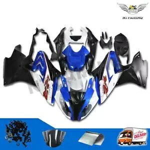 DS ABS フェアリングキット BMW 2017-2018 S1000RR ホワイトブルー射出成形金型 l004 DS ABS Fairing Kit Fit for BMW 2017-2018 S1000RR White Blue Injection Mold l004 【並行輸入品】