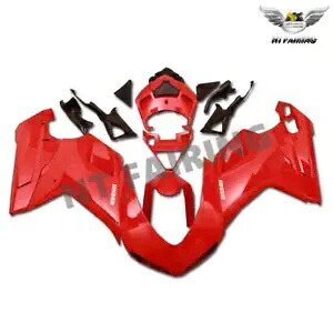 DS インジェクション グロッシー レッド フェアリング ドゥカティ 2007-2011 848/1098/1198 a001 に適合 DS Injection Glossy Red Fairing Fit for Ducati 2007-2011 848/1098/1198 a001 【並行輸入品】