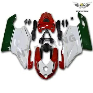 DS 射出白赤緑プラスチックフェアリング Ducati 2003 2004 749 999 a003 DS Injection White Red Green Plastic Fairing for Ducati 2003 2004 749 999 a003 【並行輸入品】