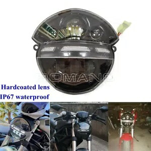 Ducati モンスター 696 ABS 795 796 1100 EVO 2011-14 LED フロントヘッドランプアセンブリ For Ducati Monster 696 ABS 795 796 1100 EVO 2011-14 LED Front Headlamp Assembly 【並行輸入品】