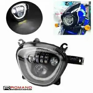 オートバイ LED ヘッドライト Hi/Lo ビーム DRL スズキブルバード M109R M90 VZR 06-19 Motorcycle LED Headlight Hi/Lo Beam DRL For Suzuki Boulevard M109R M90 VZR 06-19 【並行輸入品】
