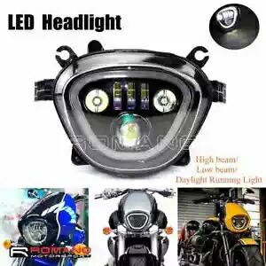 スズキブルバード M109R オートバイ LED ヘッドライト Hi/Lo デイライトランニングライト For Suzuki Boulevard M109R Motorcycle LED Headlight Hi/Lo Daylight Running Light 【並行輸入品】