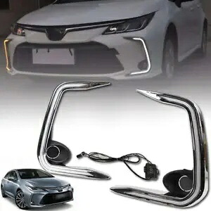 デイタイムランニングライト DRL LED トヨタカローラ 2019-2021 セダン ZRE211 DAYTIME RUNNING LIGHT DRL LED FOR TOYOTA COROLLA 2019-2021 SEDAN ZRE211 【並行輸入品】|カスタムパーツ WORLD倉庫