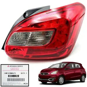 三菱ミラージュ ハッチバック 2016-2019 純正テールランプ リアライト 右 RH に適合 FITS MITSUBISHI MIRAGE HATCHBACK 2016-2019 GENUINE TAIL LAMP REAR LIGHT RIGHT RH 【並行輸入品】|カスタムパーツ WORLD倉庫