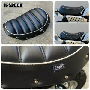 ホンダ Z125 モンキー 125 2018-2021 カスタムレーシングチェック柄交換シート For Honda Z125 Monkey 125 2018-2021 Custom Racing Plaid Replacement Seat 【並行輸入品】