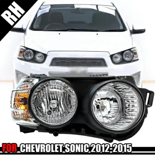 シボレーソニックアベオ T300 ホールデンバリナ TM 2012-15 RH 右ヘッドライトランプ用 FOR CHEVLORET SONIC AVEO T300 HOLDEN BARINA TM 2012-15 RH RIGHT HEAD LIGHT LAMP 【並行輸入品】