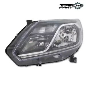 LH フロントヘッドライトランプ DRL クロームリムシボレーコロラド Z71 RG 2017-2020 LH Front Head Light Lamp DRL Chrome Rim For Chevrolet Colorado Z71 RG 2017-2020 【並行輸入品】