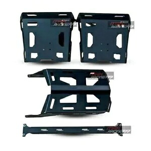 リア + サイドラック荷物カーゴキャリー Lade ホンダ Crf300L 300Rally Rear + Side Rack Luggage Cargo Carry Lade For Honda Crf300L 300Rally 【並行輸入品】