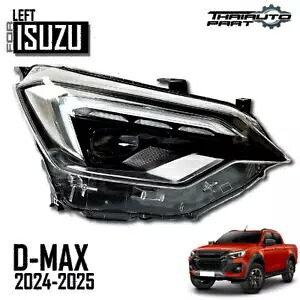 ヘッドライトランププロジェクター LED 左 LH いすゞ D-max Dmax ピックアップ 2024 Headlight Lamp Projector LED Left LH For Isuzu D-max Dmax Pickup 2024 【並行輸入品】