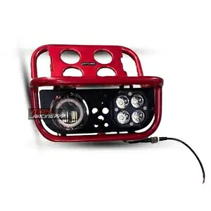 フロントヘッドライトランプ Motolord Kustom ホンダ Dax125 St125 2022 用 [レッド] Front Head Light Lamp Motolord Kustom Fit For Honda Dax125 St125 2022 [Red] 【並行輸入品】｜カスタムパーツ WORLD倉庫