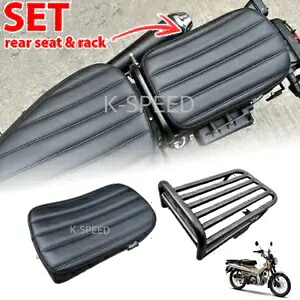 フィットホンダトレイル CT125 ハンターカブ 2020-23 大型助手席シートクッションパッドリア FIT HONDA TRAIL CT125 HUNTER CUB 2020-23 LARGE PASSENGER SEAT CUSHION PAD REAR 【並行輸入品】