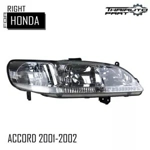 ホンダ アコードフェイスリフト 2001-02 RH 純正ヘッドランプ ライトリフレクター 電球なし For Honda Accord Facelift 2001-02 RH GENUINE Head Lamp Light Reflector W/O Bulbs 【並行輸入品】