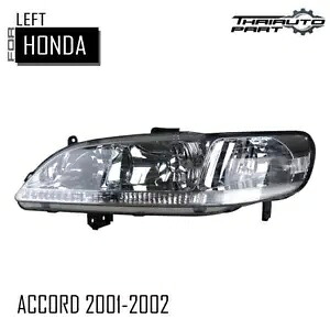 ホンダ アコード フェイスリフト 2001-02 LH 純正ヘッドランプ ライトリフレクター 電球なし For Honda Accord Facelift 2001-02 LH GENUINE Head Lamp Light Reflector W/O Bulbs 【並行輸入品】
