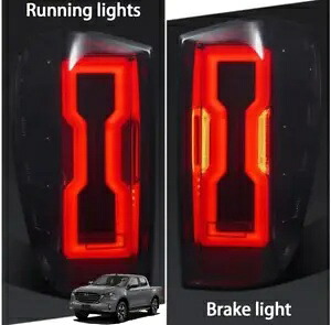2022+ マツダ BT-50 ピックアップ ユート テールライト テールランプ LH RH ペア ブラックティント LED 2022+ Mazda BT-50 Pickup Ute Tail Lights Tail Lamps LH RH Pair black tint LED 【並行輸入品】｜カスタムパーツ WORLD倉庫