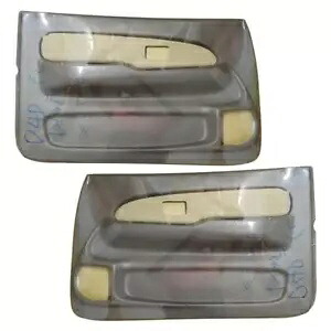 インナードアパネル LH RH ペア エレクトリック ブラウン フィット トヨタ ハイラックス LN167 98-04 ピックアップ INNER DOOR PANEL LH RH PAIR ELECTRIC BROWN FIT TOYOTA HILUX LN167 98-04 PICKUP 【並行輸入品】