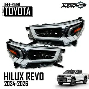 ヘッドライトランププロジェクター LED アウディスタイルトヨタハイラックス REVO ROCCO 2020-2023 HEAD LIGHT LAMP PROJECTOR LED AUDI STYLE FOR TOYOTA HILUX REVO ROCCO 2020-2023 【並行輸入品】｜カスタムパーツ WORLD倉庫 133,100円