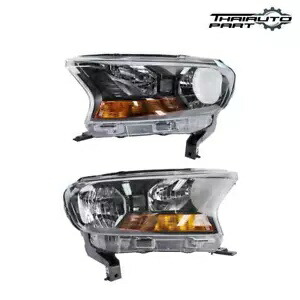 フォードレンジャー PX フェイスリフト 2018-2021 LR 純正ヘッドランプフロントライト 電球付き For Ford Ranger PX Facelift 2018-2021 LR GENUINE Head Lamp Front Light W/ Bulbs 【並行輸入品】