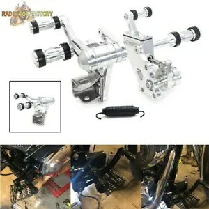 ハーレー ソフテイル ブレイクアウト 00-17 用キックスタンドブラケット付きポリッシュフォワードコントロール Polished Forward Controls w/ Kickstand Bracket for Harley Softail Breakout 00-17 【並行輸入品】