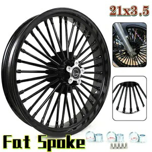 21x3.5 ファット スポーク フロント ホイール リム ハーレー ソフテイル ヘリテージ クラシック ダイナ FXDWG 用 21x3.5 Fat Spoke Front Wheel Rim for Harley Softail Heritage Classic Dyna FXDWG 【並行輸入品】