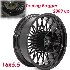 16インチ ファットスポーク リアホイールリム 16x5.5 ハーレーツーリングストリートロードグライド 09-24用 16\