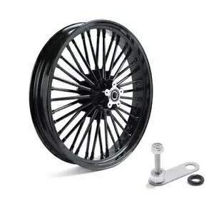 21x3.5 ファット スポーク ホイール フロント リム TPMS ブラケット ハーレー ロード グライド キング 09-24 用 21x3.5 Fat Spoke Wheel Front Rim TPMS Bracket for Harley Road Glide King 09-24 【並行輸入品】