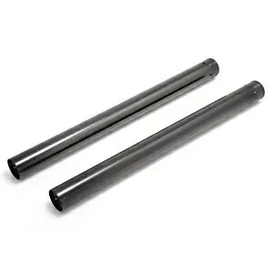 クローム ブラック 49mm フォーク チューブ 45500113 ハーレー ツーリング 14-23 ストリート ロード グライド用 Chrome Black 49mm Fork Tubes 45500113 for Harley Touring 14-23 Street Road Glide 【並行輸入品】
