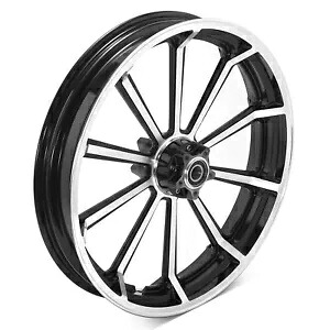 21インチ 21x3.5 フロントホイールリム ABS ハーレーダイナチョッパーストリートボブスーパーグライド用 21\