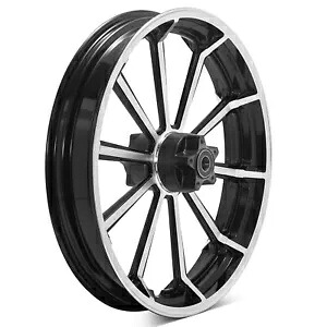 21x3.5 フロントホイールリムデュアルディスクハブハーレーツーリング 09-24 ロードストリートグライド用 21x3.5 Front Wheel Rim Dual Disc Hub for Harley Touring 09-24 Road Street Glide 【並行輸入品】|カスタムパーツ WORLD倉庫