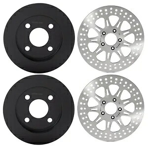 フロントリアブレーキローター ハーレートライクグライド ウルトラクラシックストリートグライド 10 11用 Front Rear Brake Rotors For Harley Trike Glide Ultra Classic Street Glide 10 11 【並行輸入品】|カスタムパーツ WORLD倉庫