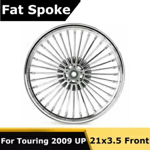 21X3.5 ツーリングバガーファットスポークホイールフロント ハーレーロードグライドキング 2009-2024用 21X3.5 Touring Bagger Fat Spoke Wheel Front for Harley Road Glide King 2009-2024 【並行輸入品】