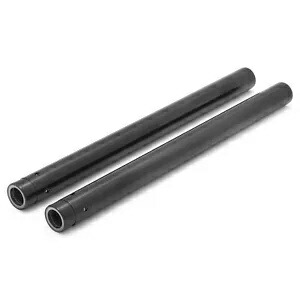 ハーレーソフテイルスリムデラックス 2018-2021 クロームブラック 49 ミリメートルフロントフォークチューブ + 2 '' For Harley Softail Slim Deluxe 2018-2021 Chrome Black 49mm Front Fork Tubes +2'' 【並行輸入品】