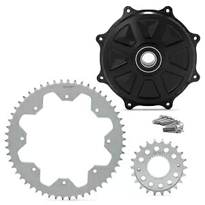 22T フロント 54T リア スプロケット変換キット ハーレー ツーリング M8 FLH 2009-2024 用 22T Front 54T Rear Sprocket Conversion Kit for Harley Touring M8 FLH 2009-2024 【並行輸入品】｜カスタムパーツ WORLD倉庫