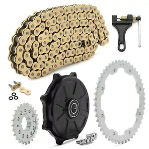 22T フロント 48T リア チェーン ドライブ スプロケット変換キット ハーレー ツーリング 09-24用 22T Front 48T Rear Chain Drive Sprocket Conversion Kit for Harley Touring 09-24 【並行輸入品】