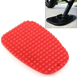 キックスタンド 滑り止めプレート サイド延長フットパッド ユニバーサルモーター レッド- Kickstand Anti-Slip Plate Side Extension Foot Pads Universal Motor Red- 【並行輸入品】|カスタムパーツ WORLD倉庫
