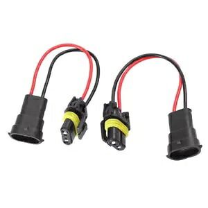 HB4/9006 - H8 H11 コンバーター メスハーネスアダプターケーブル フォグランプ用- HB4/9006 - H8 H11 Converter Female Harness Adapter Cable for Fog Lights- 【並行輸入品】｜カスタムパーツ WORLD倉庫