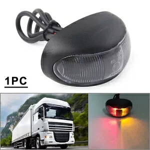 1x 2 LED インジケーターランプ LED サイドマーカーライト、トレーラートラック RV ボート用- 1x 2 LED INDICATOR lamp LED side marker lights for trailer truck RV boat- 【並行輸入品】｜カスタムパーツ WORLD倉庫