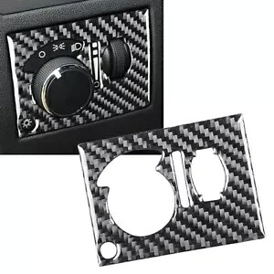 カーボン ヘッドライト パネル ベゼル ダッジ チャレンジャー 2008-2014-用 Carbon Headlight Panel Bezel for Dodge Challenger 2008-2014- 【並行輸入品】|カスタムパーツ WORLD倉庫