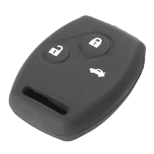 キーケースケースカバーホンダシビックアコードオデッセイシティユーロブラック- Key Case Case Cover For Honda Civic Accord Odyssey City Euro Black- 【並行輸入品】