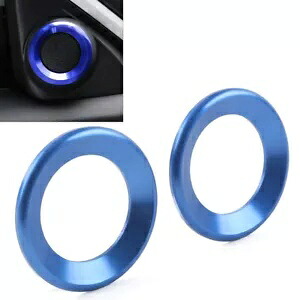 2 個 A ピラー ホーンリング カバー ホンダ シビック 10 世代 2016-2021 ブルー- 2pcs A-Pillar Hornring Cover for Honda Civic 10. Generation 2016-2021 Blue- 【並行輸入品】｜カスタムパーツ WORLD倉庫