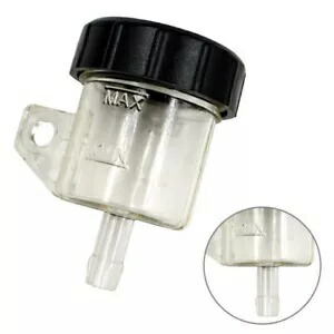 フロントブレーキフルードコンテナブレーキシリンダーオイルカップオートバイクリア- Front Brake Fluid Container Brake Cylinder Oil Cup Motorcycle Clear- 【並行輸入品】｜カスタムパーツ WORLD倉庫