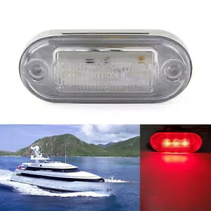 12V 3 SMD LED シグナルライトランプ - トラックトレーラー RV ボート用赤色ディスプレイ- 12V 3 SMD LED Signal Light Lamps - Red Display for Truck Trailer RV Boat- 【並行輸入品】｜カスタムパーツ WORLD倉庫