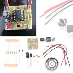 ドアベルコンポーネントスイート電子生産ドアベル DIY キット NE555 チップ- Doorbell Component Suite Electronic Production Doorbell DIY Kit NE555 Chip- 【並行輸入品】|カスタムパーツ WORLD倉庫