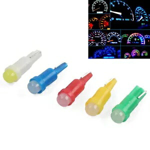 計器電球ディスプレイ T5 LED 1 SMD ライトダッシュボードインジケータランプ車- Instrument Bulb Display T5 LED 1 SMD Light Dashboard Indicator Lamp Car- 【並行輸入品】