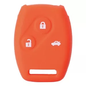 ホンダ シビック アコード CR-V オデッセイ用 キーケース ケースカバー オレンジ- Key Case Case Cover Orange for Honda Civic Accord CR-V ODYSSEY- 【並行輸入品】|カスタムパーツ WORLD倉庫
