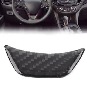ステアリングホイールトリム トリム シボレー エクイノックス 2017-22 カーボンファイバー ブラック- Steering Wheel Trim Trim for Chevrolet Equinox 2017-22 Carbon Fiber Black- 【並行輸入品】｜カスタムパーツ WORLD倉庫 30,745円