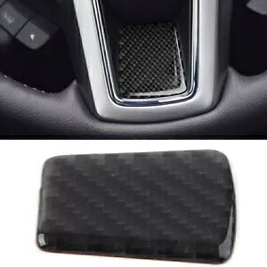 ステアリングホイールカバートリム装飾炭素繊維スバルフォレスター 13-18- Steering Wheel Cover Trim Decor Carbon Fiber For Subaru Forester 13-18- 【並行輸入品】｜カスタムパーツ WORLD倉庫