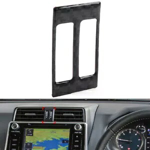 トヨタ ランドクルーザー プラド 2010-18 用エアコン アウトレット カバー トリム ブラック- Air Conditioning Outlet Cover Trim for Toyota Land Cruiser Prado 2010-18 Black- 【並行輸入品】｜カスタムパーツ WORLD倉庫