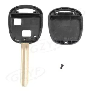 トヨタ Rav4 ヤリス カムリ エコー用 2 ボタン キー 車のキー エンクロージャ- 2-Button Key Car Key Enclosure for Toyota Rav4 Yaris Camry Echo- 【並行輸入品】|カスタムパーツ WORLD倉庫