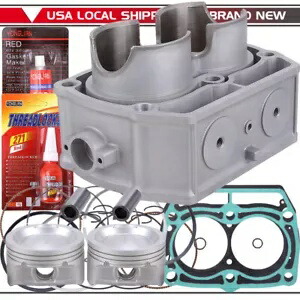 ポラリス RZR 800 LE EF シリンダーピストンガスケットトップエンドリビルドキット 2009-14 US For Polaris RZR 800 LE EF Cylinder Piston Gaskets Top End Rebuild Kit 2009-14 US 【並行輸入品】
